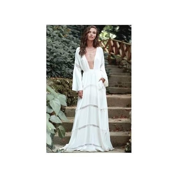 NWT The Jetset Diaries Hammock Maxi Wedding Dress – Size XS - Picture 5 of 12